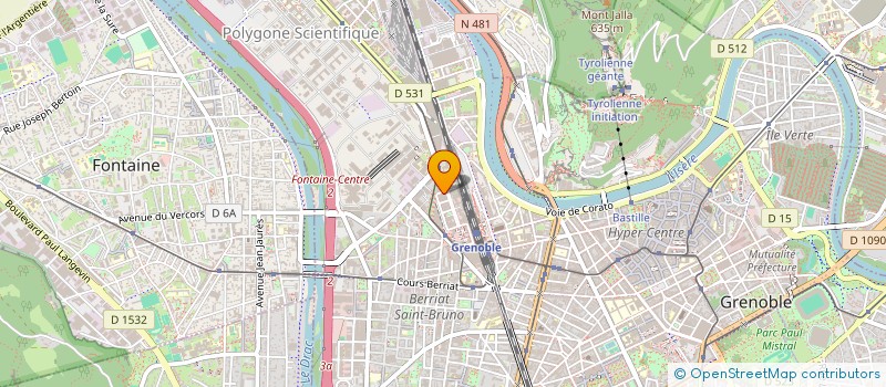 localisation de l'entreprise MONSIEUR CEDRIC FIORE à GRENOBLE