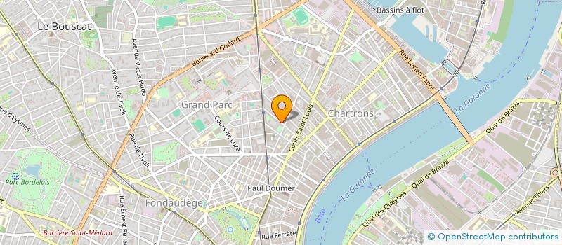 localisation de l'entreprise MONSIEUR CEDRIC FLAMANT  BORDEAUX