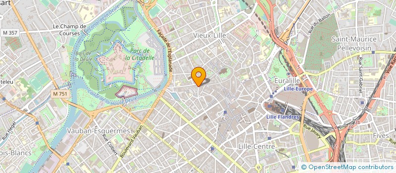 localisation de l'entreprise MONSIEUR CEDRIC FLAMENT à LILLE