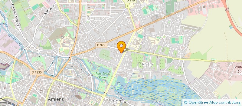 localisation de l'entreprise MONSIEUR CEDRIC FLAMENT  AMIENS