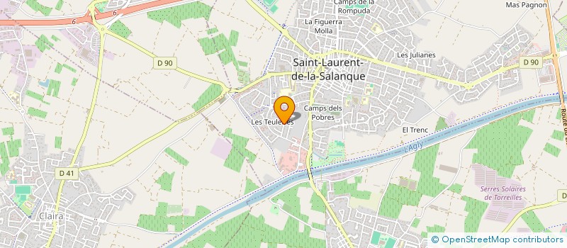 localisation de l'entreprise MONSIEUR CEDRIC FLESCHEN  SAINT-LAURENT-DE-LA-SALANQUE