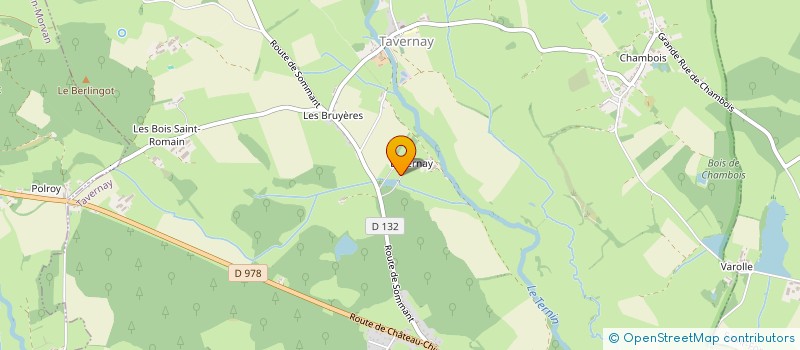 localisation de l'entreprise MONSIEUR CEDRIC FLETY  TAVERNAY