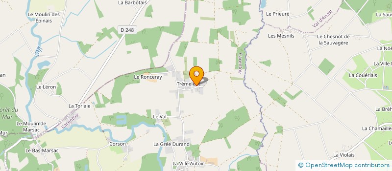 localisation de l'entreprise MONSIEUR CEDRIC FLORCZAK  LARRE