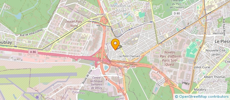 localisation de l'entreprise MONSIEUR CEDRIC FLORENTINY à CLAMART