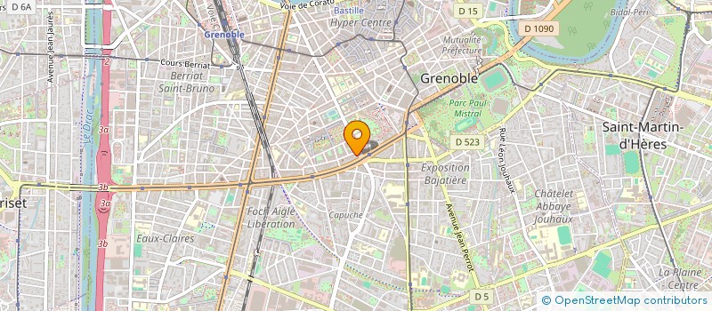 localisation de l'entreprise MONSIEUR CEDRIC FOLLMI à GRENOBLE