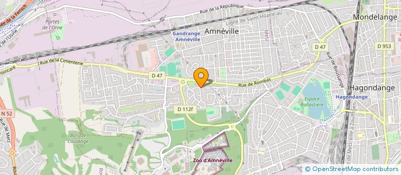 localisation de l'entreprise MONSIEUR CEDRIC FOLNY  AMNEVILLE