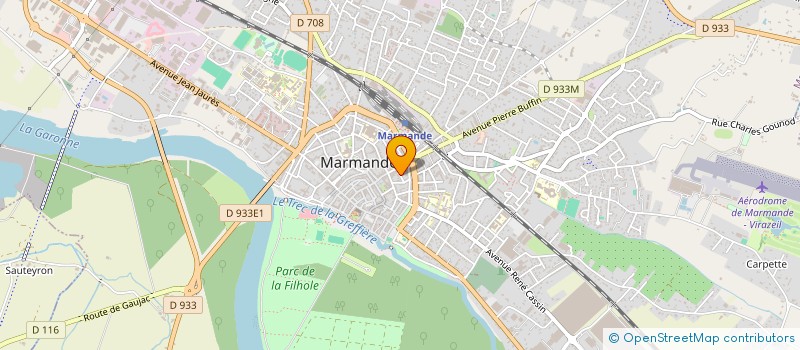 localisation de l'entreprise MONSIEUR CEDRIC FONDELOT à MARMANDE