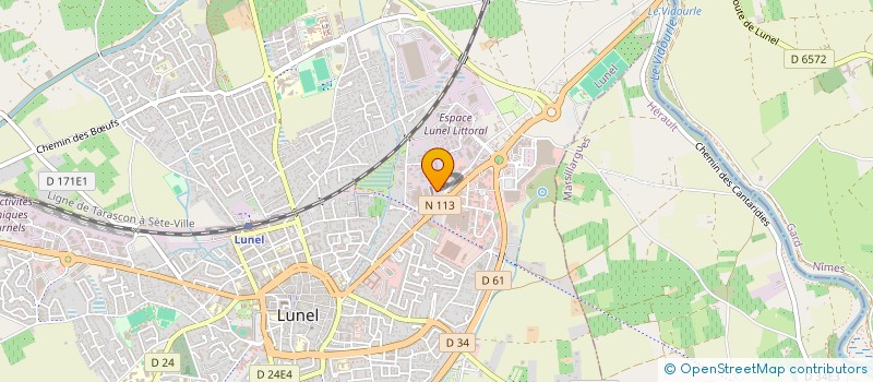 localisation de l'entreprise MONSIEUR CEDRIC FONTAINE-VIVE-MIOTTON  LUNEL