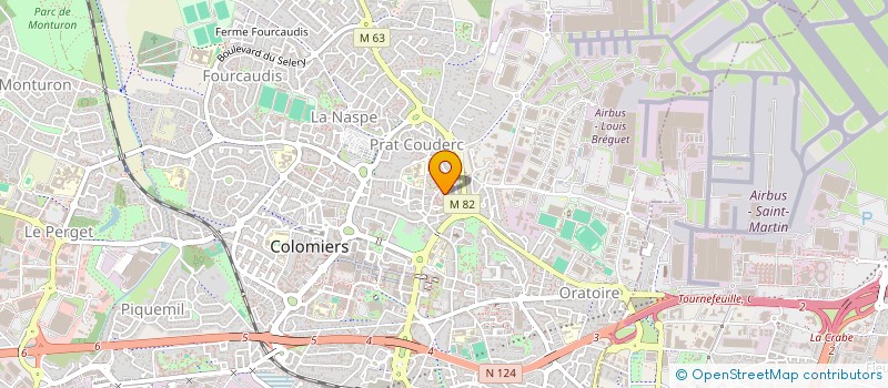 localisation de l'entreprise MONSIEUR CEDRIC FORNASARI à COLOMIERS