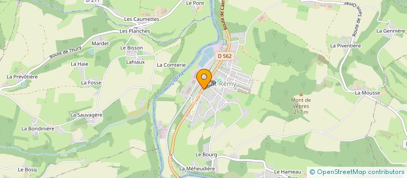 localisation de l'entreprise MONSIEUR CEDRIC FOUBERT à SAINT-REMY