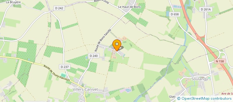 localisation de l'entreprise MONSIEUR CEDRIC FOUCHER à VILLERS-CANIVET
