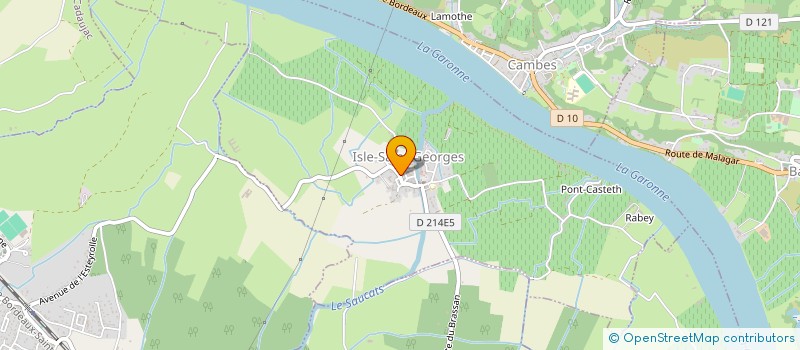 localisation de l'entreprise MONSIEUR CEDRIC FOUNAU  ISLE-SAINT-GEORGES