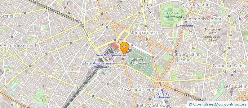 localisation de l'entreprise MONSIEUR CEDRIC FOURE  PARIS