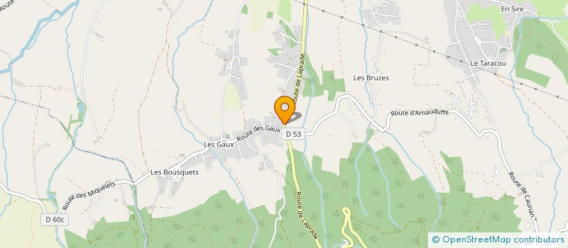 localisation de l'entreprise MONSIEUR CEDRIC FOURNIER à LABRUGUIERE