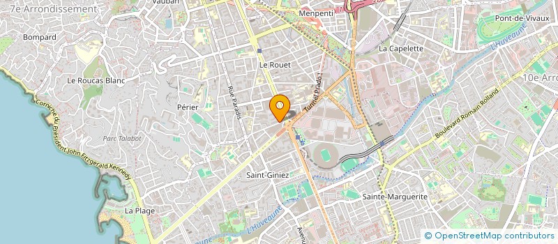 localisation de l'entreprise MONSIEUR CEDRIC FOURNIER à MARSEILLE