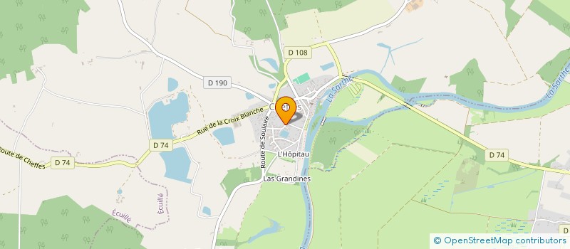 localisation de l'entreprise MONSIEUR CEDRIC FRADIN  CHEFFES