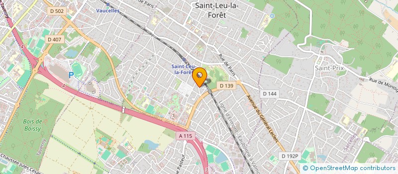 localisation de l'entreprise MONSIEUR CEDRIC FRANCOIS  SAINT-LEU-LA-FORET