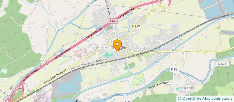 localisation de l'entreprise MONSIEUR CEDRIC FRANQUINE à MARTRES-TOLOSANE