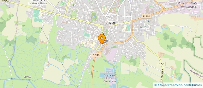 localisation de l'entreprise MONSIEUR CEDRIC FRANZ à LUCON