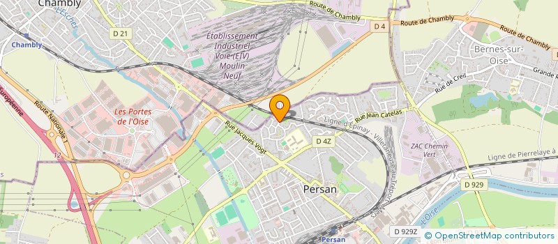 localisation de l'entreprise MONSIEUR CEDRIC FRESQUET  PERSAN