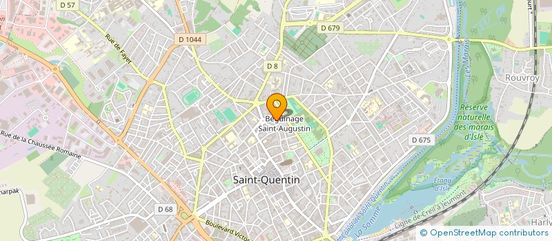 localisation de l'entreprise MONSIEUR CEDRIC FROMENT à SAINT-QUENTIN