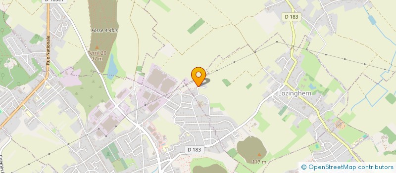 localisation de l'entreprise MONSIEUR CEDRIC GALLET  LOZINGHEM