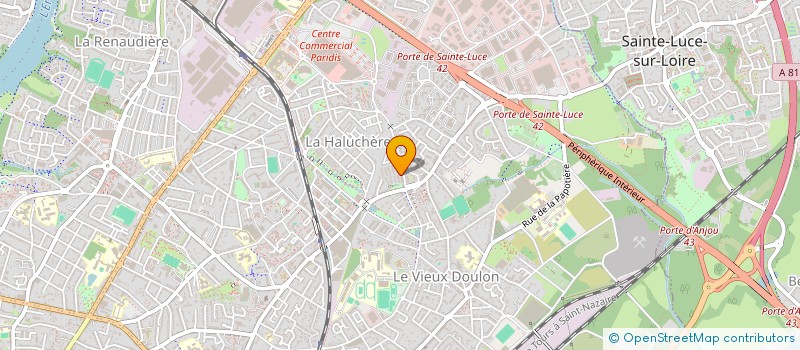 localisation de l'entreprise MONSIEUR CEDRIC GALLON à NANTES