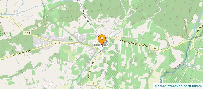 localisation de l'entreprise MONSIEUR CEDRIC GAMBUS  TAULIGNAN