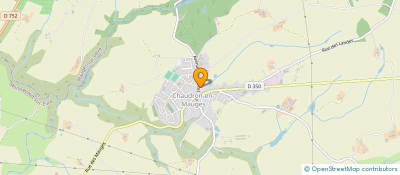 localisation de l'entreprise MONSIEUR CEDRIC GANDON à MONTREVAULT-SUR-EVRE