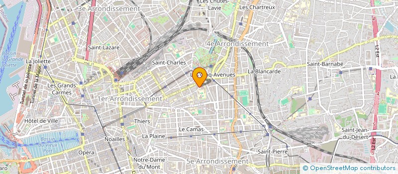 localisation de l'entreprise MONSIEUR CEDRIC GANDOUR à MARSEILLE
