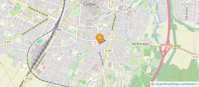 localisation de l'entreprise MONSIEUR CEDRIC GANTZER  COLMAR