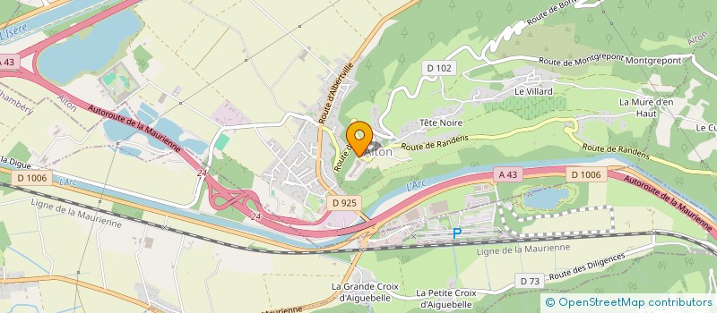 localisation de l'entreprise MONSIEUR CEDRIC GARCIA  AITON