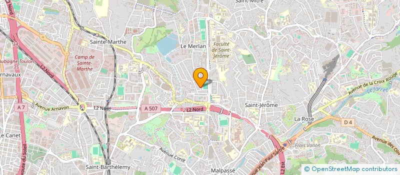 localisation de l'entreprise MONSIEUR CEDRIC GARCIN à MARSEILLE