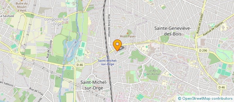 localisation de l'entreprise MONSIEUR CEDRIC GARCON  SAINT-MICHEL-SUR-ORGE