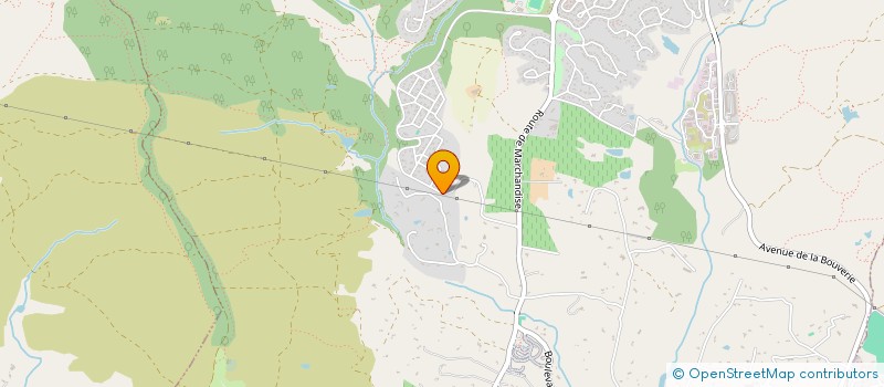 localisation de l'entreprise MONSIEUR CEDRIC GARNIER  ROQUEBRUNE-SUR-ARGENS