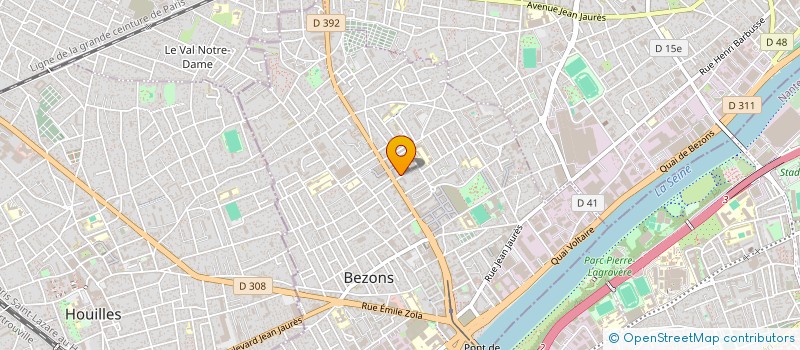 localisation de l'entreprise MONSIEUR CEDRIC GASSION  BEZONS