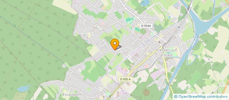 localisation de l'entreprise MONSIEUR CEDRIC GAWRON  FRESNES-SUR-ESCAUT