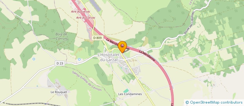 localisation de l'entreprise MONSIEUR CEDRIC GENIEYS  LA CAVALERIE