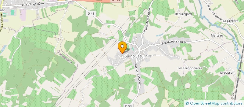 localisation de l'entreprise MONSIEUR CEDRIC GEOFFROY à SAINT-SATURNIN