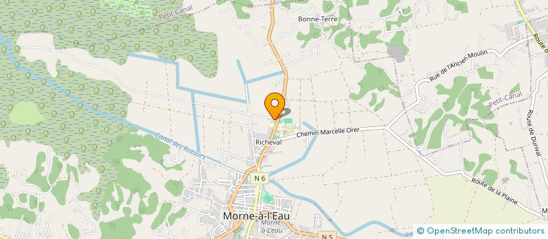 localisation de l'entreprise MONSIEUR CEDRIC GEOLIER à MORNE A L'EAU