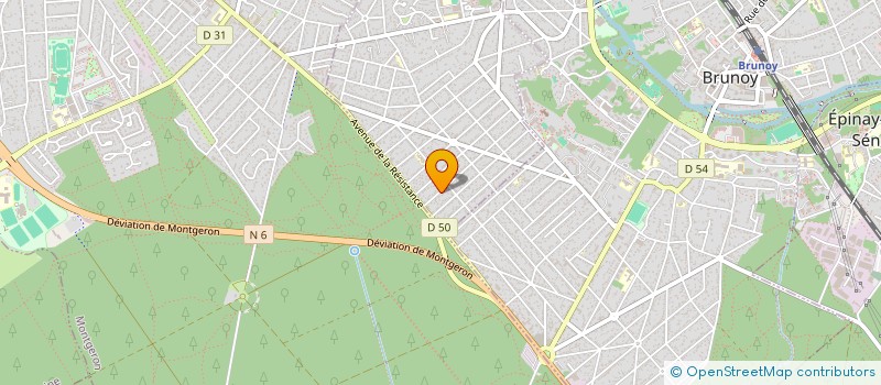 localisation de l'entreprise MONSIEUR CEDRIC GERARD  YERRES