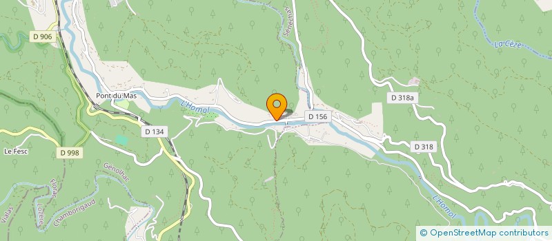 localisation de l'entreprise MONSIEUR CEDRIC GERY  BONNEVAUX