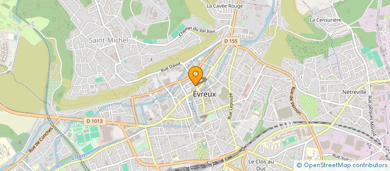 localisation de l'entreprise MONSIEUR CEDRIC GIER  EVREUX