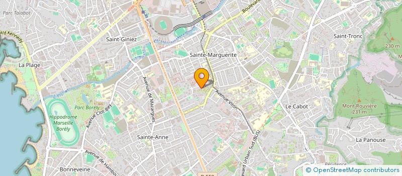 localisation de l'entreprise MONSIEUR CEDRIC GILABERT à MARSEILLE
