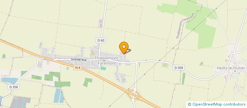 localisation de l'entreprise MONSIEUR CEDRIC GILLET  THIEBLEMONT-FAREMONT