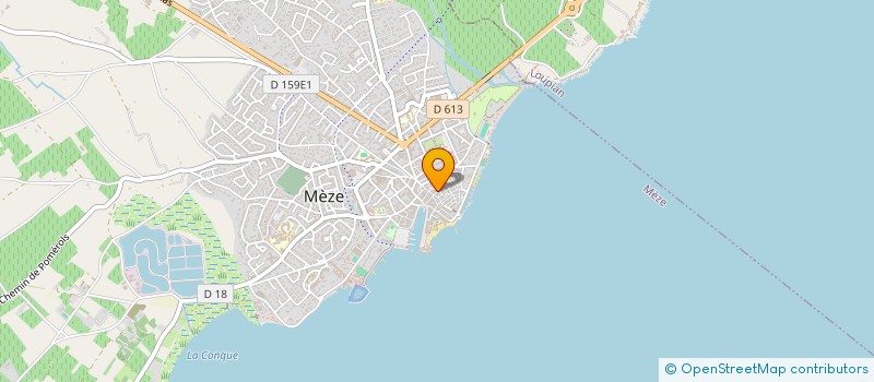 localisation de l'entreprise MONSIEUR CEDRIC GIMENEZ à BOUZIGUES