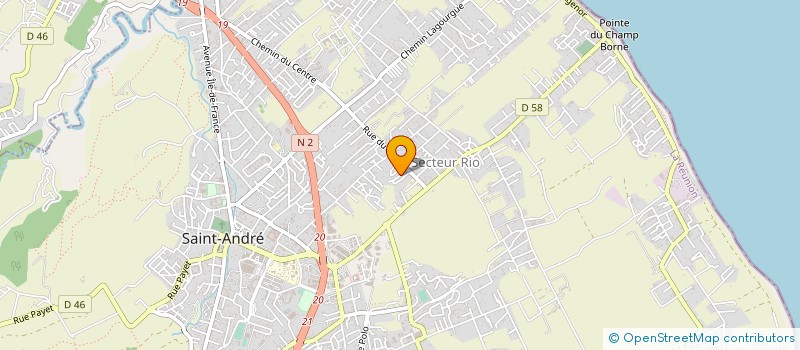localisation de l'entreprise MONSIEUR CEDRIC GINESTET à SAINT-ANDRE