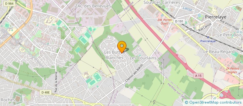 localisation de l'entreprise MONSIEUR CEDRIC GIOVANINI  HERBLAY-SUR-SEINE