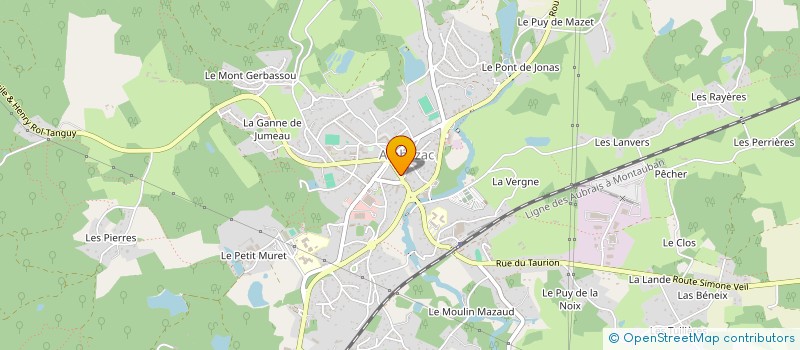 localisation de l'entreprise MONSIEUR CEDRIC GIRARD à BONNAC-LA-COTE