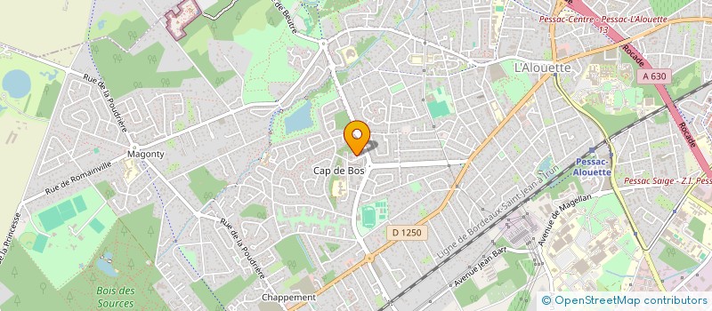 localisation de l'entreprise MONSIEUR CEDRIC GIRAULT à PESSAC